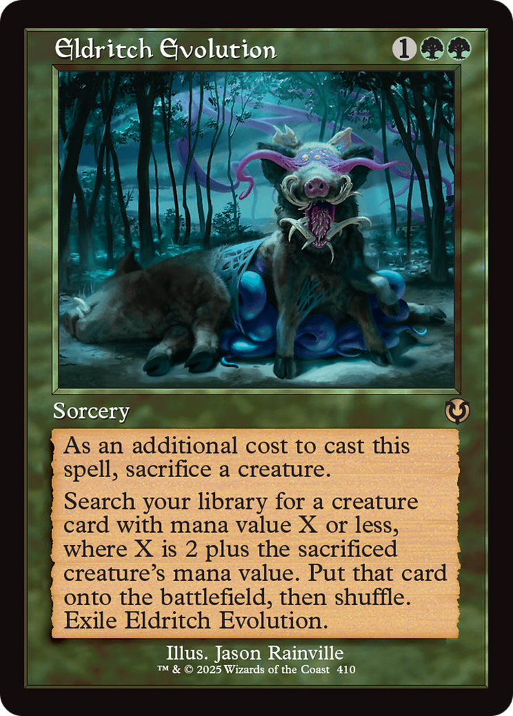 Eldritch Evolution (Retro Frame) [Innistrad Remastered] | Card Merchant Takapuna