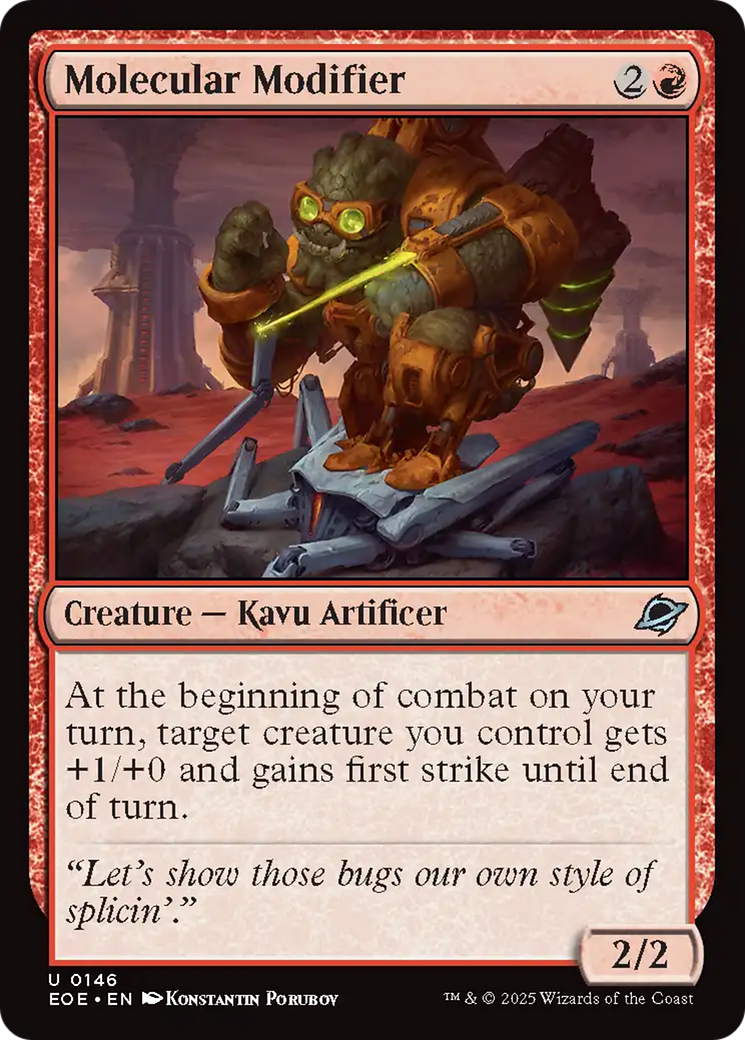 Molecular Modifier [Edge of Eternities] | Card Merchant Takapuna