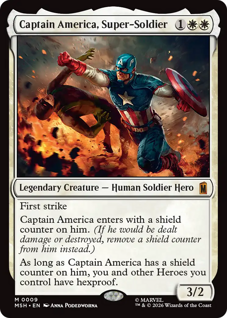 Captain America, Super-Soldier [Marvel Super Heroes] | Card Merchant Takapuna