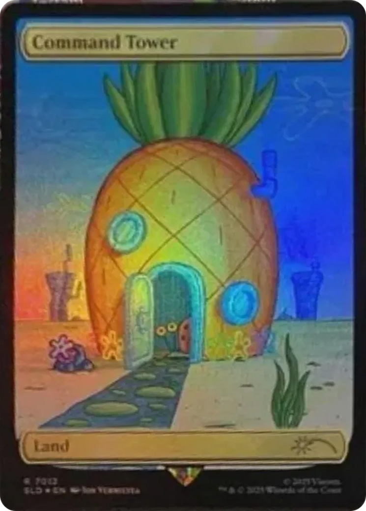 Command Tower (7012) (Rainbow Foil) [Secret Lair Drop Series] | Card Merchant Takapuna