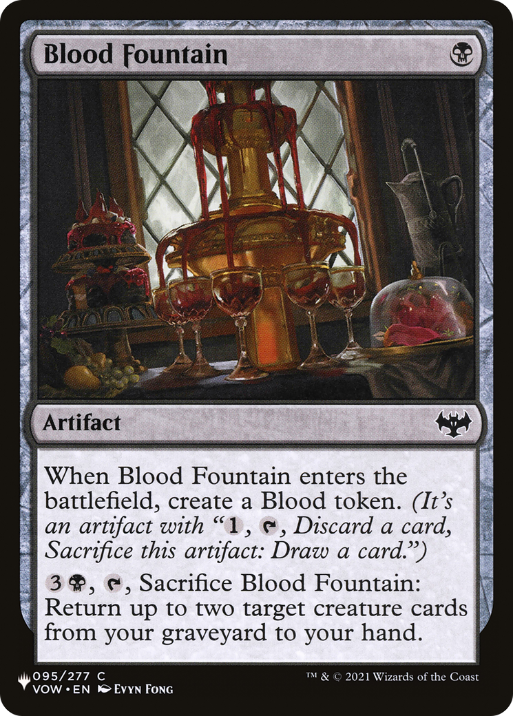 Blood Fountain [The List] | Card Merchant Takapuna