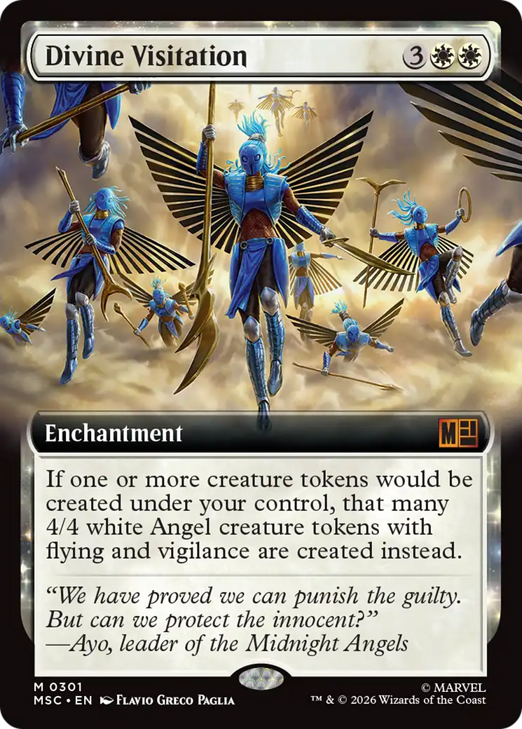 Divine Visitation (Extended Art) [Marvel Super Heroes Commander] | Card Merchant Takapuna