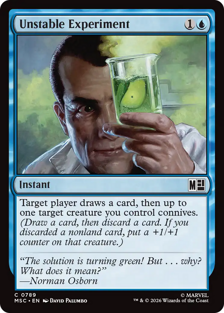 Unstable Experiment [Marvel Super Heroes Commander] | Card Merchant Takapuna