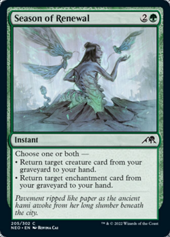 Season of Renewal [Kamigawa: Neon Dynasty] | Card Merchant Takapuna