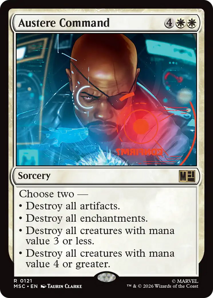 Austere Command [Marvel Super Heroes Commander] | Card Merchant Takapuna