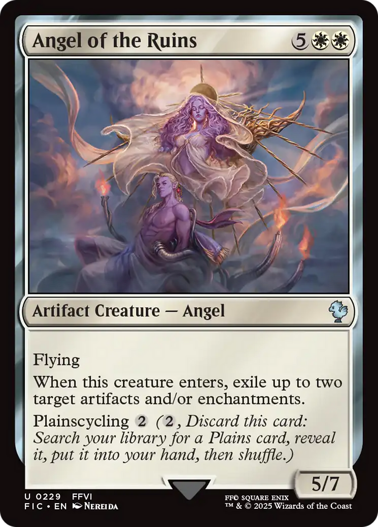 Angel of the Ruins [FINAL FANTASY Commander] | Card Merchant Takapuna