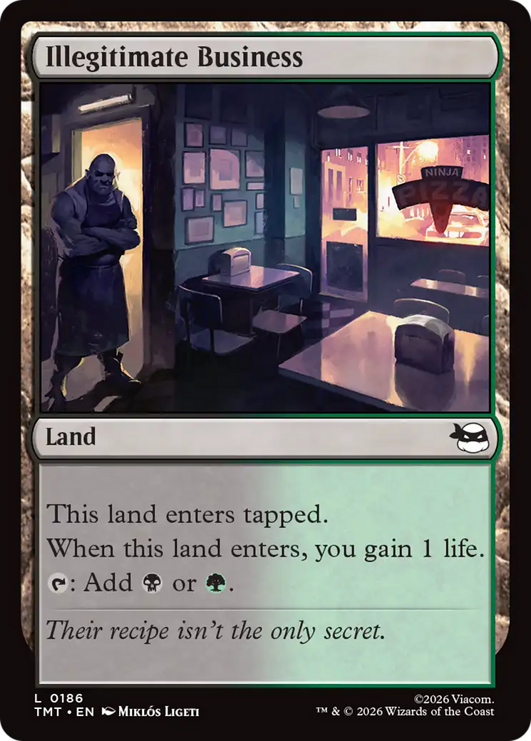 Illegitimate Business [Teenage Mutant Ninja Turtles] | Card Merchant Takapuna