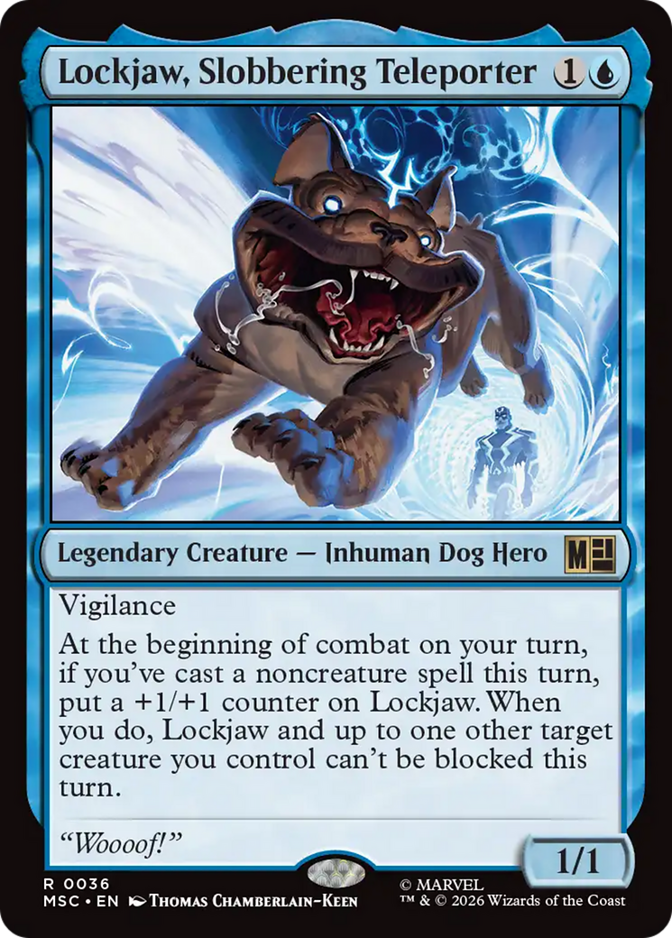 Lockjaw, Slobbering Teleporter [Marvel Super Heroes Commander] | Card Merchant Takapuna