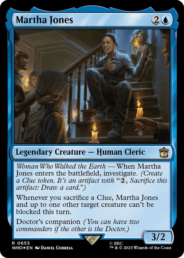 Martha Jones (Surge Foil) [Doctor Who] | Card Merchant Takapuna
