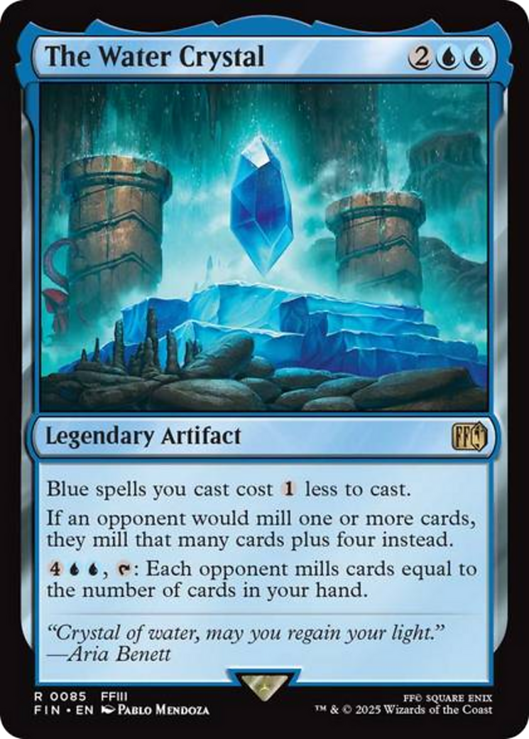 The Water Crystal [FINAL FANTASY] | Card Merchant Takapuna