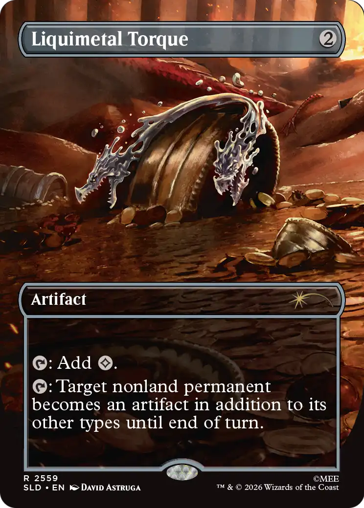 Liquimetal Torque [Secret Lair Drop Series] | Card Merchant Takapuna