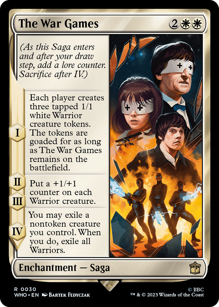 The War Games [Doctor Who] | Card Merchant Takapuna