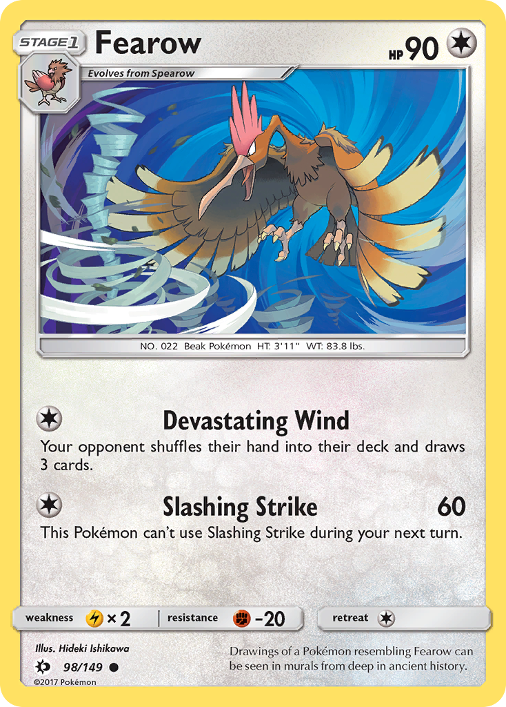 Fearow (98/149) [Sun & Moon: Base Set] | Card Merchant Takapuna