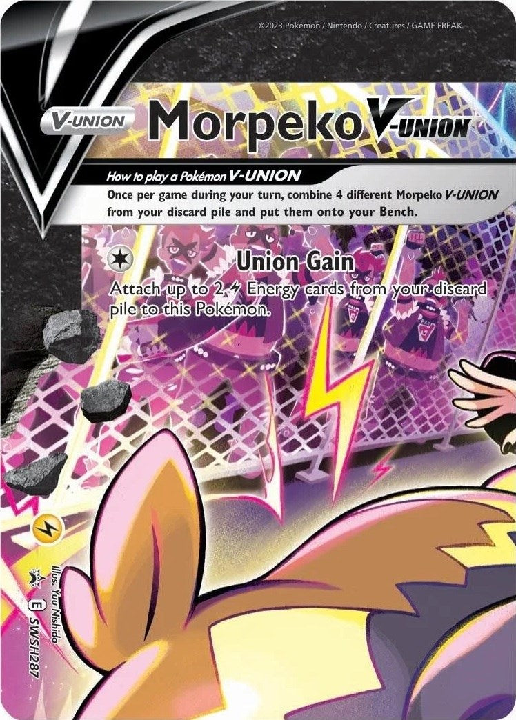Morpeko V-Union (SWSH287) [Sword & Shield: Black Star Promos] | Card Merchant Takapuna