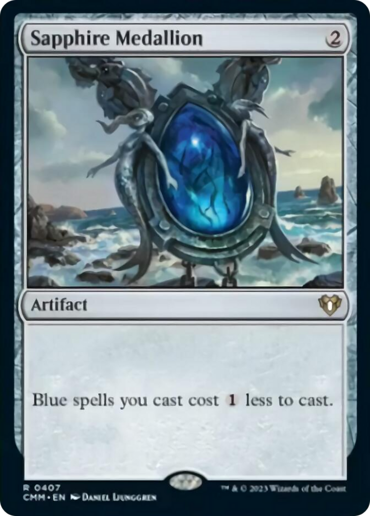 Sapphire Medallion [Commander Masters] | Card Merchant Takapuna