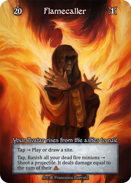 Flamecaller- Beta | Card Merchant Takapuna
