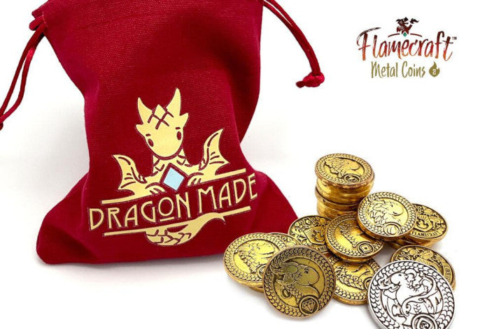 Flamecraft New Metal Coins | Card Merchant Takapuna