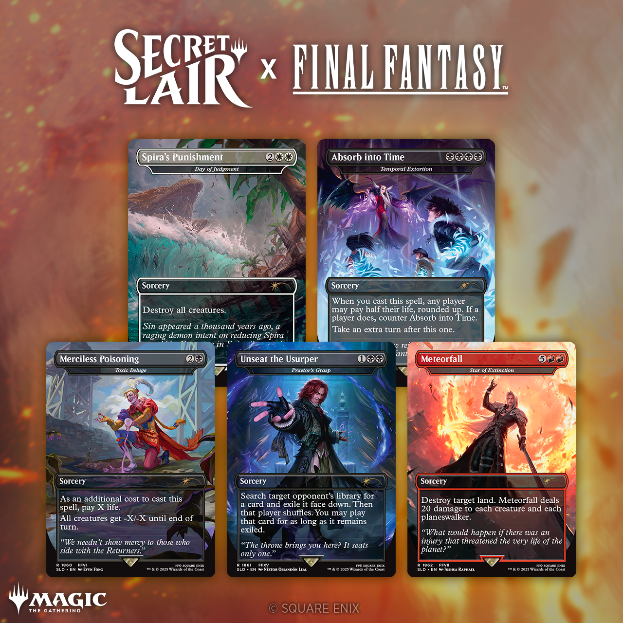 Secret Lair: Drop Series - Secret Lair x Final Fantasy: Game Over EN NON-FOIL | Card Merchant Takapuna