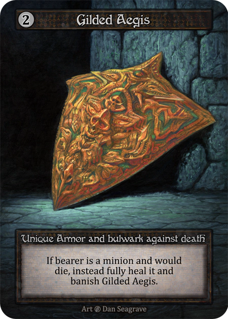 Gilded Aegis - Beta | Card Merchant Takapuna