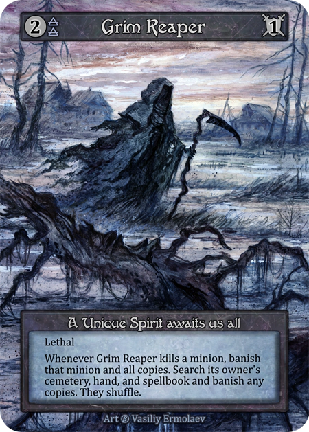 Grim reaper - Beta | Card Merchant Takapuna