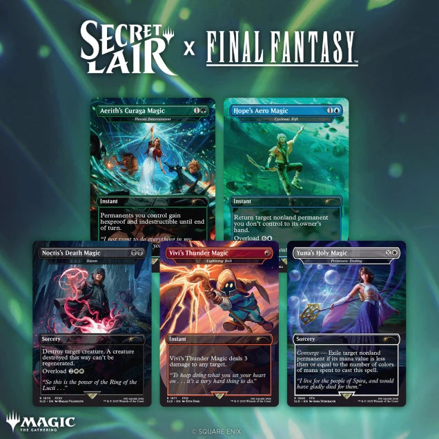 Secret Lair: Drop Series - Secret Lair x Final Fantasy: Grimoire EN NON-FOIL | Card Merchant Takapuna