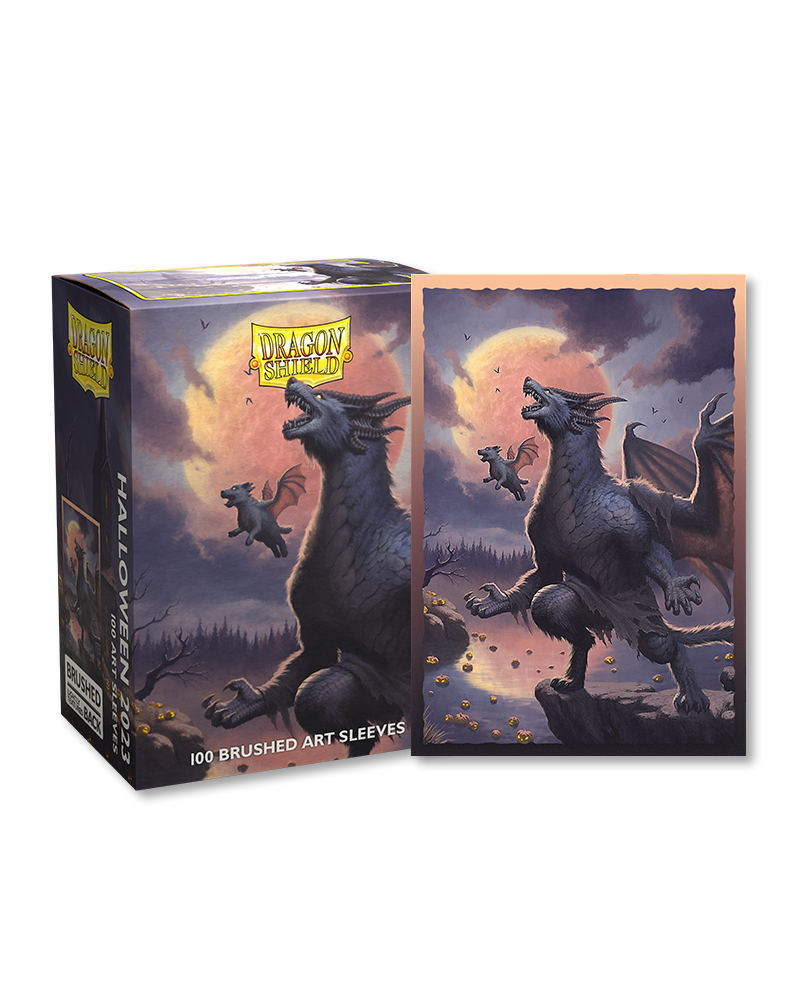 Dragon Shield Brushed Art Sleeves - Halloween 2023 | Card Merchant Takapuna