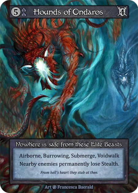 Hounds of Ondaros - Beta | Card Merchant Takapuna