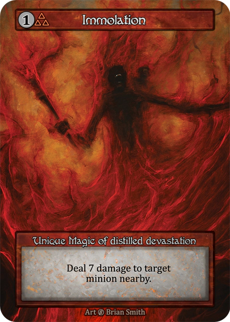 immolation - Beta | Card Merchant Takapuna