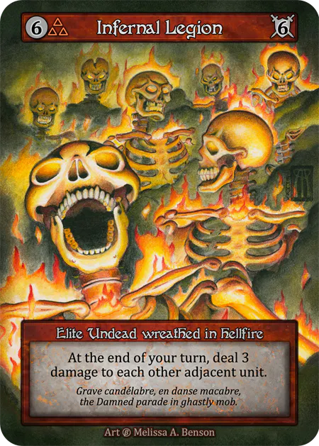 Infernal Legion  - Beta | Card Merchant Takapuna