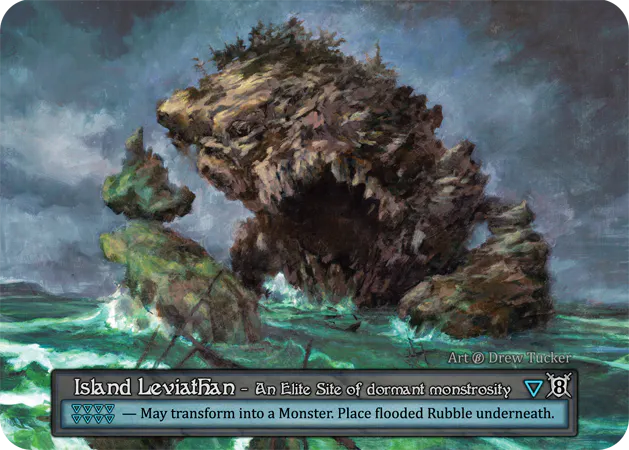 Island Leviathan - Beta | Card Merchant Takapuna