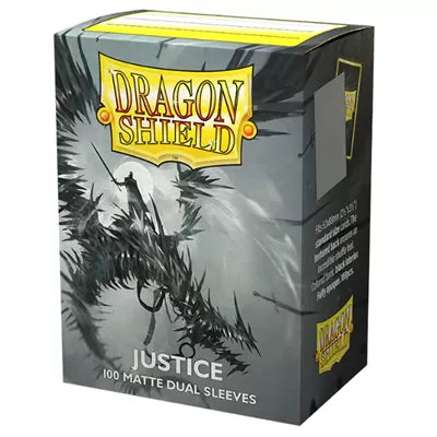 Dragon Shield - Box 100 - Standard Size Dual Matte Justice | Card Merchant Takapuna