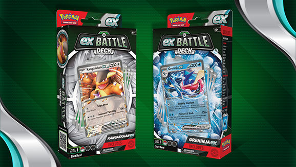 PKM EX Battle Decks - Greninja & Kangaskhan | Card Merchant Takapuna