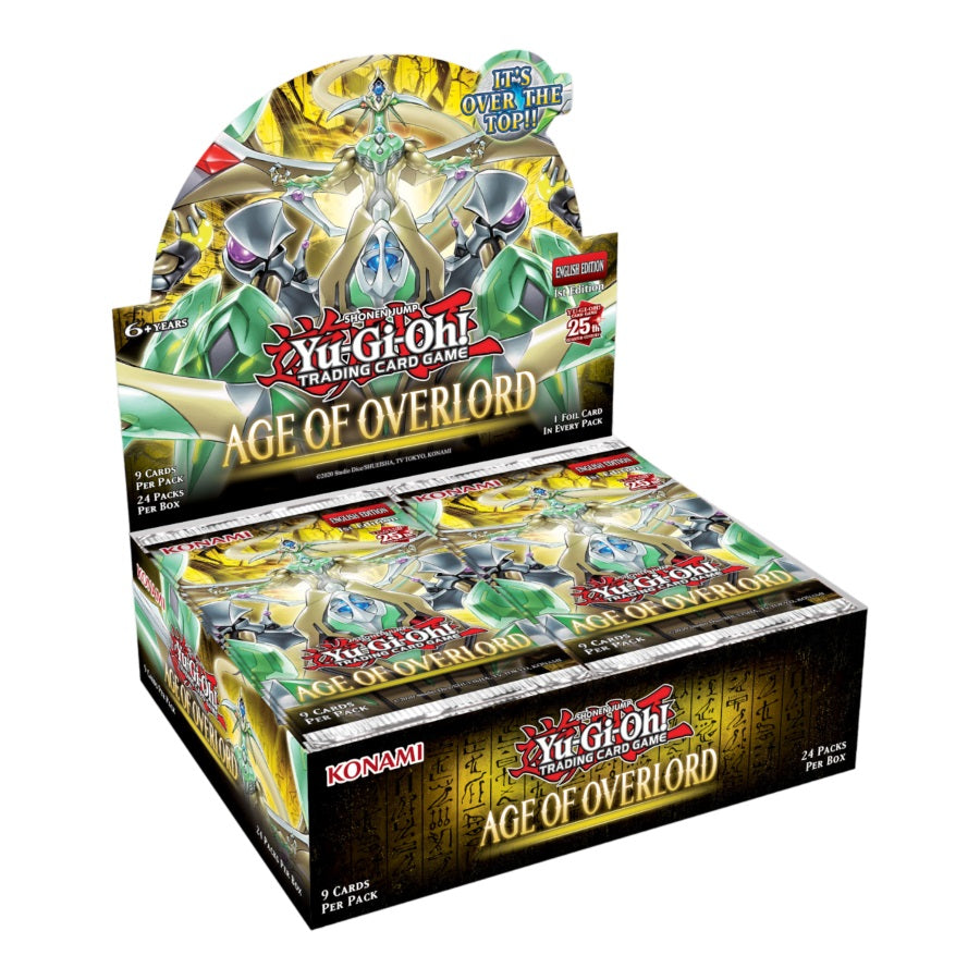 YGO Booster Box - Age of Overlord (1st Edition) | Card Merchant Takapuna