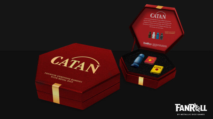 MDG CATAN Premium Robber and Metal Dice Set | Card Merchant Takapuna