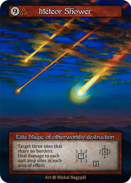 Meteor Shower - Beta | Card Merchant Takapuna