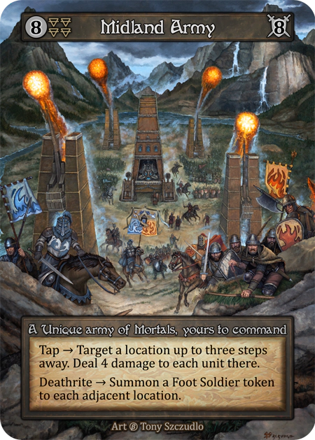 Midland army - Beta | Card Merchant Takapuna