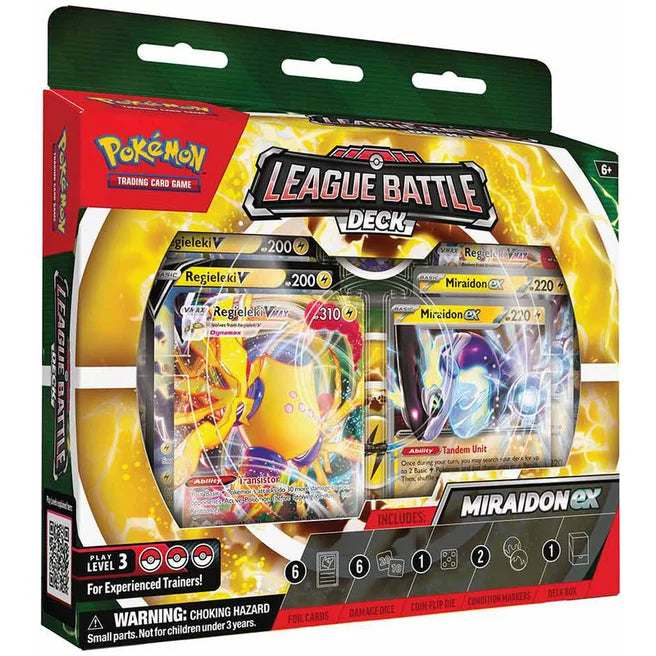 PKM League Battle Deck - Miraidon EX | Card Merchant Takapuna