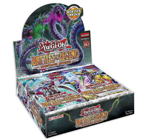 YGO Booster Box - Battles of Legend: Monstrous Revenge | Card Merchant Takapuna