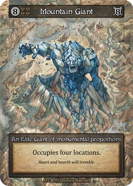 Mountain Giant - Beta | Card Merchant Takapuna