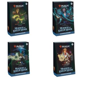 MURDERS AT KARLOV MANOR - COMMANDER DECK BUNDLE (ONE OF EACH) | Card Merchant Takapuna