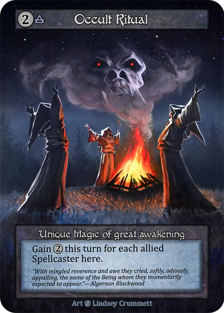 Occult ritual - Beta | Card Merchant Takapuna