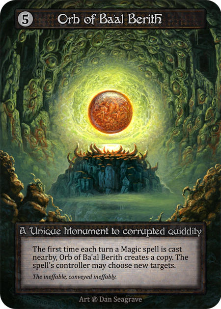 Orb of Baal Berith - Beta | Card Merchant Takapuna