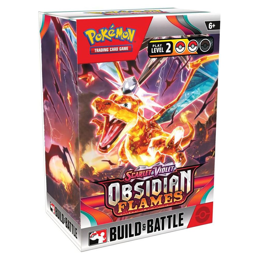 Pokemon TCG - Scarlet & Violet Obsidian Flames Build & Battle Box | Card Merchant Takapuna