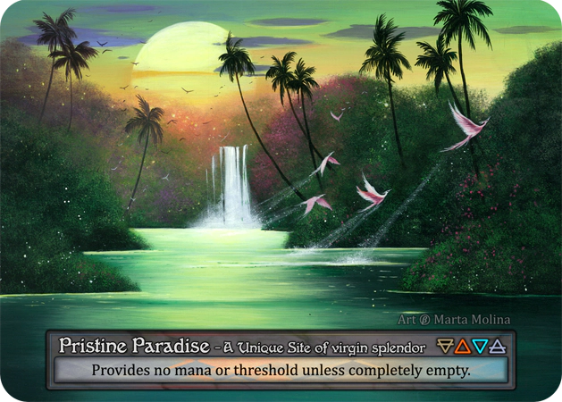 Pristine paradise - Beta | Card Merchant Takapuna