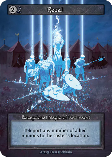 Recall - Beta (Foil) | Card Merchant Takapuna