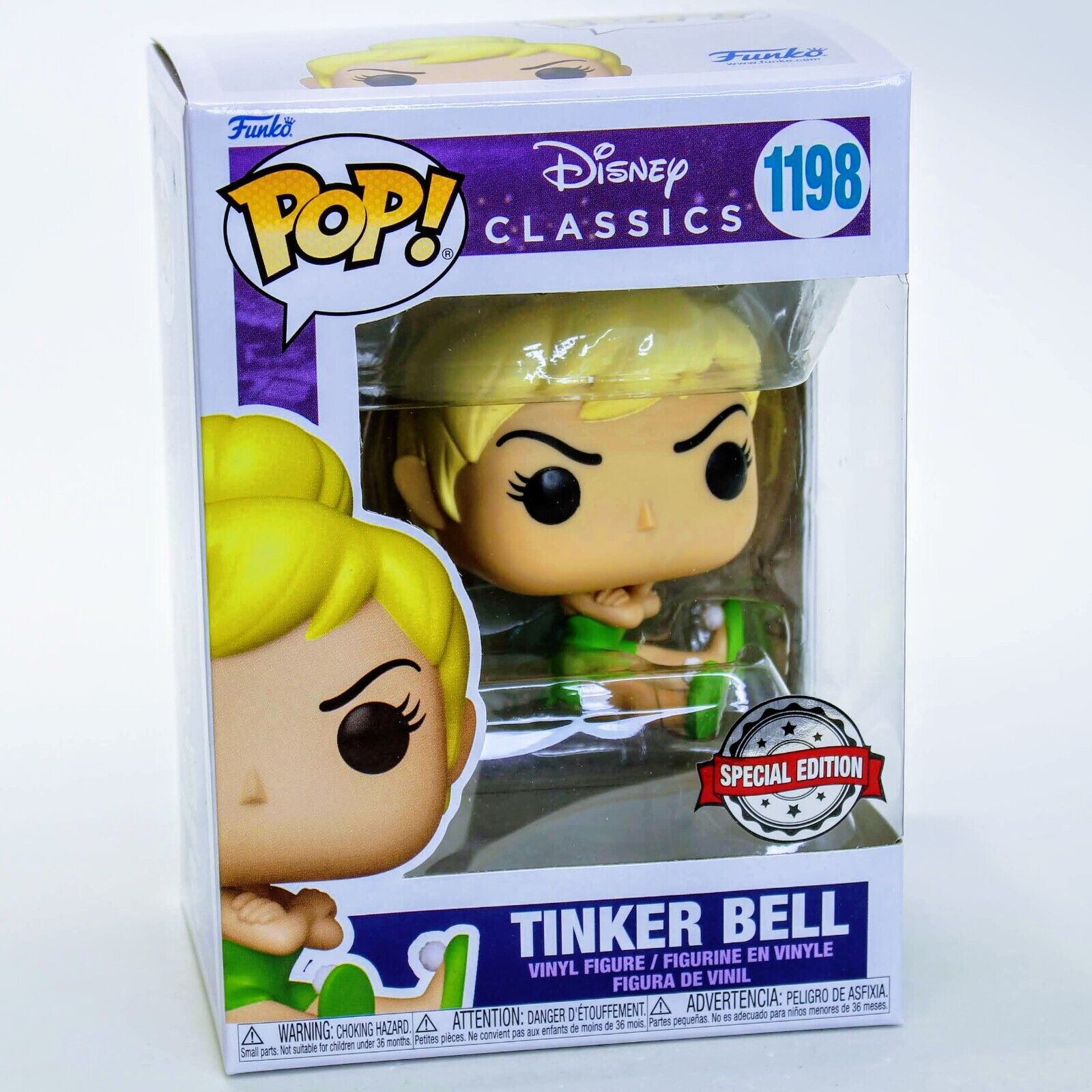 Disney Classics – Tinker Bell Grumpy (EXCLUSIVE) pop! 1198 | Card Merchant Takapuna