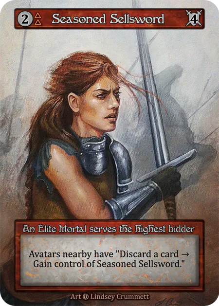 Seasoned Sellsword - Beta | Card Merchant Takapuna