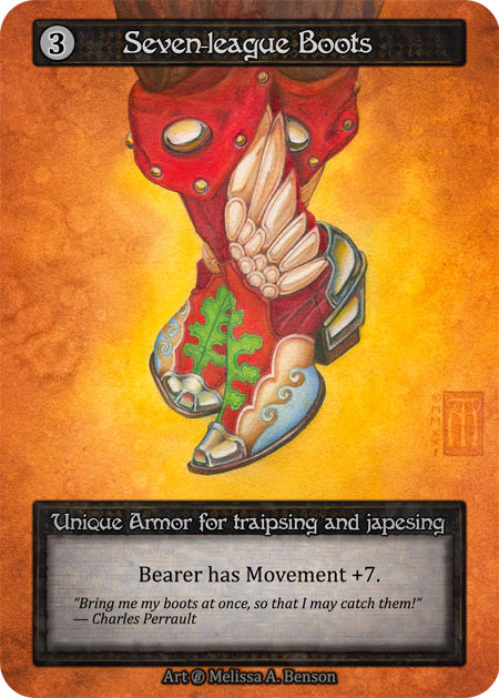 Seven-League boots - Beta | Card Merchant Takapuna
