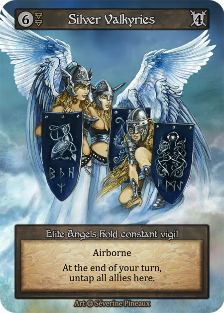 Silver Valkyries - Beta | Card Merchant Takapuna