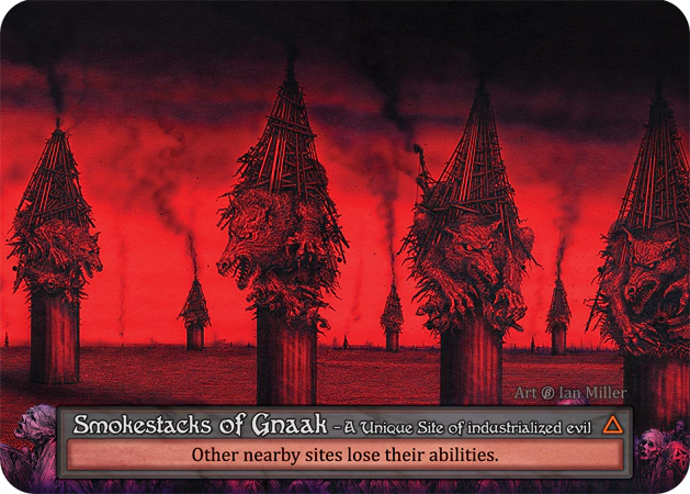 Smokestacks of Gnaak - Beta | Card Merchant Takapuna